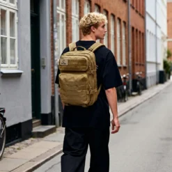 Expedition | Taktyczny plecak 40L w kolorze piaskowym z panelem na naszywki