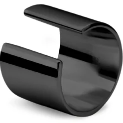Helix | 10 mm czarny mankiet do uszu