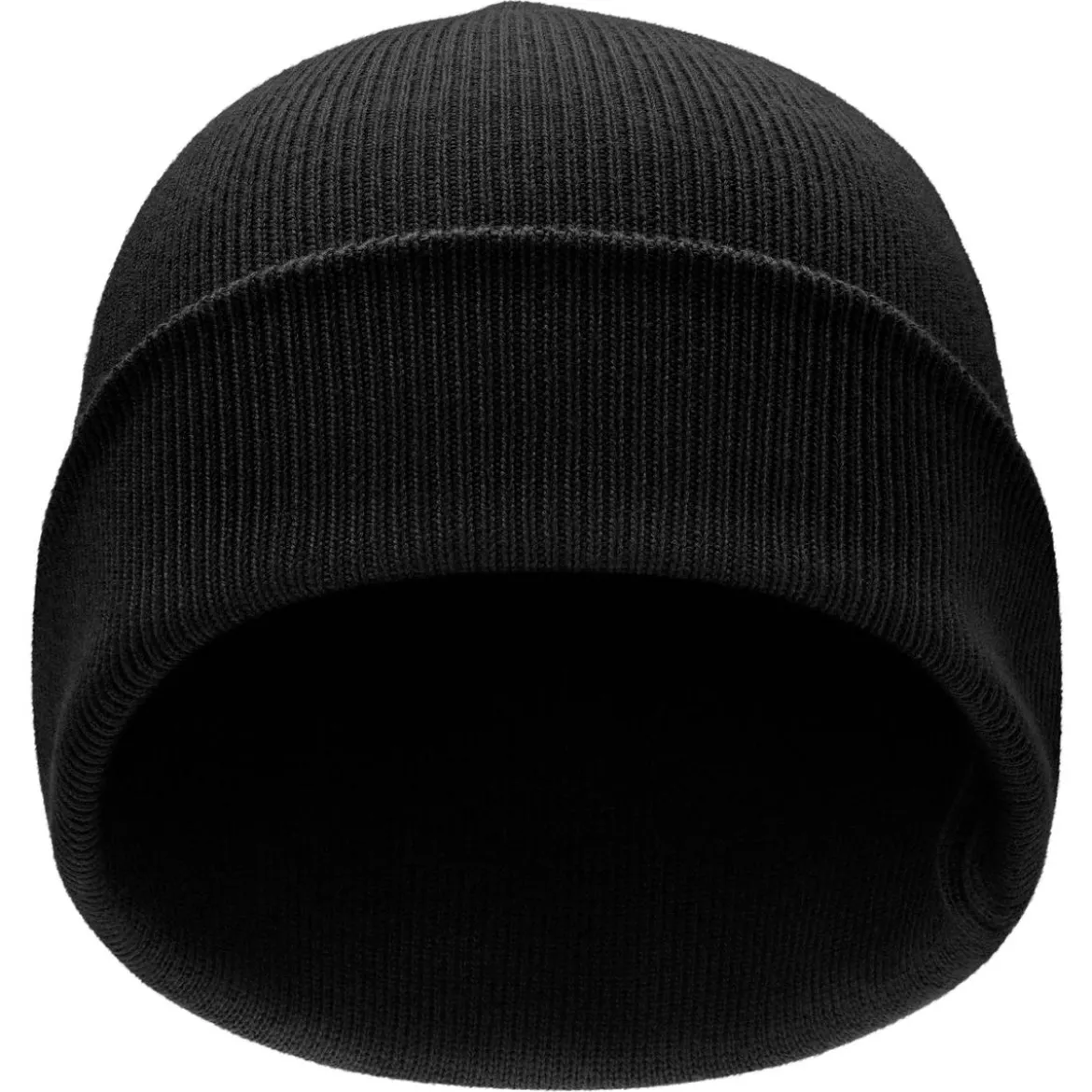 Hiems | Czarna czapka beanie z bawełny z recyklingu
