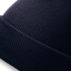 Hiems | Granatowa czapka beanie z bawełny z recyklingu
