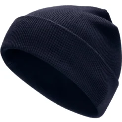 Hiems | Granatowa czapka beanie z bawełny z recyklingu