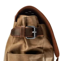 Jasnobrązowa Torba Listonoszka W Stylu Vintage
