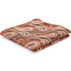 Jesienna poszetka w odcieniach brązu