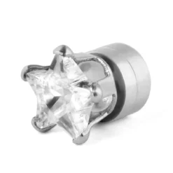 Kolczyk magnetyczny z kryształową gwiazdą 6 mm