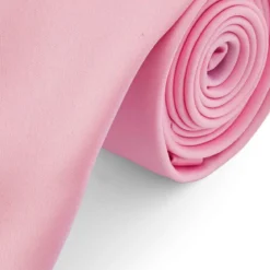 Krawat w kolorze jasnoróżowym 6 cm Basic