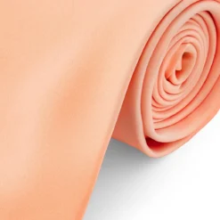 Krawat w kolorze łososiowym 8 cm Basic