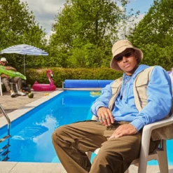 Lacuna | Piaskowy bawełniany kapelusz bucket hat