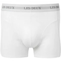 Les Deux | Białe bokserki Warren 2-pack
