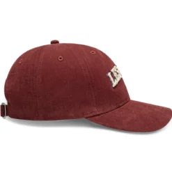 Les Deux | Ceglastoczerwona czapka z daszkiem Dad Cap z logo