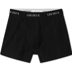 Les Deux | Czarne bokserki Warren 2-pack
