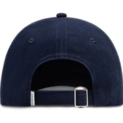 Les Deux | Granatowa czapka z daszkiem Dad Cap z kolorowym logo