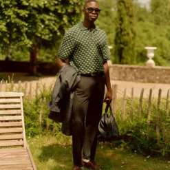 Les Deux | Granatowa torba weekendowa Tharon
