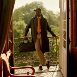 Les Deux | Granatowa torba weekendowa Tharon