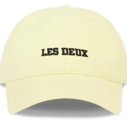 Les Deux | Jasnożółta czapka z daszkiem Mini Blake Dad Cap