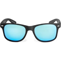 Lustrzane niebieskie okulary przeciwsłoneczne Westley