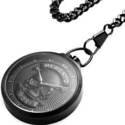 Memento Mori | Zegarek kieszonkowy z czaszką