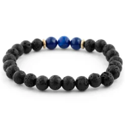 8 mm bransoletka z niebieskim lapis lazuli Fuji
