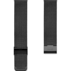 18mm matowoczarny pasek mesh XL do zegarka – szybka wymiana