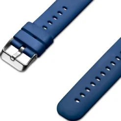 20mm Surge niebieski silikonowy pasek do zegarka – szybka wymiana