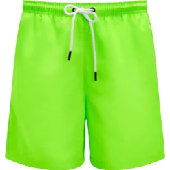 Neonowe zielone kąpielówki