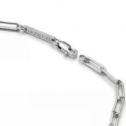 New Classics | 3 mm bransoletka typu spinacz ze srebra próby 925