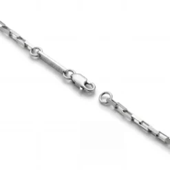 New Classics | 2 mm naszyjnik typu cable ze srebra próby 925