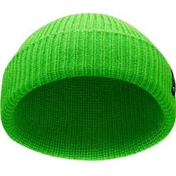 Nordic | Zielona czapka beanie rybacka z poliestru