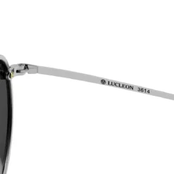 Occasus | Czarne okrągłe okulary przeciwsłoneczne aviator