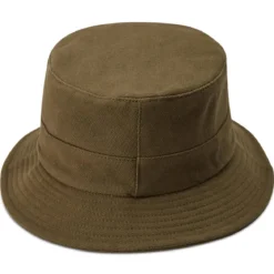 Oliwkowo-zielony kapelusz Bucket Hat Giotto Moda