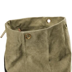 Płócienny Plecak Vintage W Kolorze Army Green