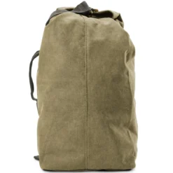 Płócienny Plecak Vintage W Kolorze Army Green