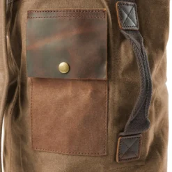 Płócienny Plecak Vintage W Kolorze Army Green