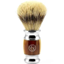 Pędzel do golenia Finest Badger z imitacji rogu