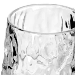 Pomarszczony zestaw szklanek do whisky