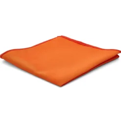 Poszetka w jaskrawym kolorze pomarańczowym Basic