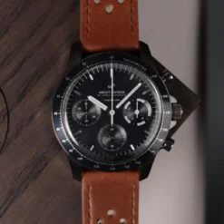 1960 Racing Chronograph | Stal chirurgiczna & głęboki niebieski