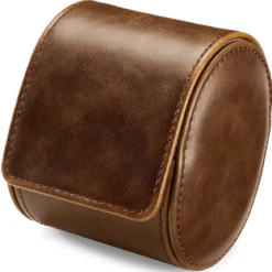 Skórzana rolka vintage na zegarek