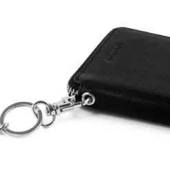 Skórzany czarny portfel RFID Lamar