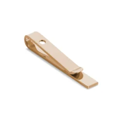 Spinka do krawata o długości 4 cm w kolorze polerowanego, różowego złota