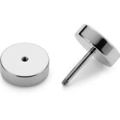 Srebrzysty wkręt 10 mm