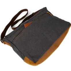 Szaro-jasnobrązowa torba na laptopa Spencer Grey