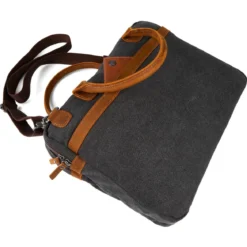 Szaro-jasnobrązowa torba na laptopa Shane
