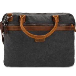 Szaro-jasnobrązowa torba na laptopa Shane