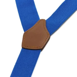 Szerokie niebieskie przemienne szelki