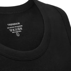 TrueFeel | Czarny top z bawełny premium