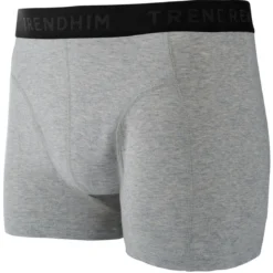 TrueFeel | 3-Pack jasnoszare bokserki z bawełny premium