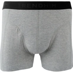 TrueFeel | 3-Pack jasnoszare bokserki z bawełny premium