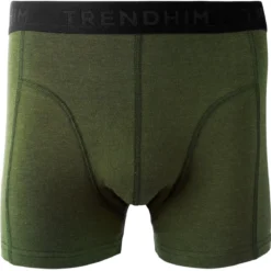 TrueFeel | 3-Pack komfortowe bokserki bambusowe w kolorze oliwkowym