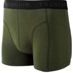 TrueFeel | 3-Pack komfortowe bokserki bambusowe w kolorze oliwkowym