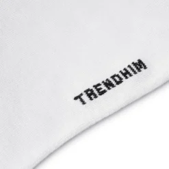 TrueFeel | Zestaw 3 par białych premium bawełnianych skarpetek za kostkę